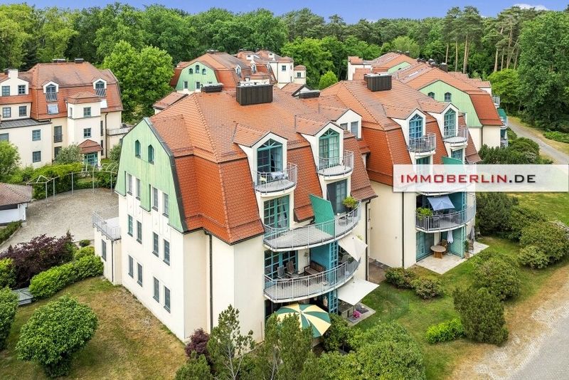 IMMOBERLIN.DE - Exquisite strandnahe Wohnung mit Terrasse im Precise Golf Resort am Scharmützelsee